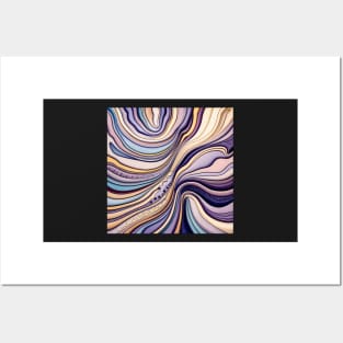 Abstract fluid art Posters and Art